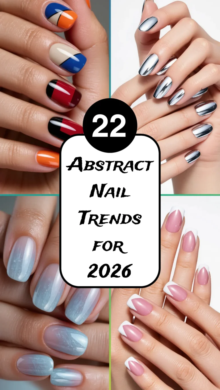 22 Abstract Nail Trends for 2026