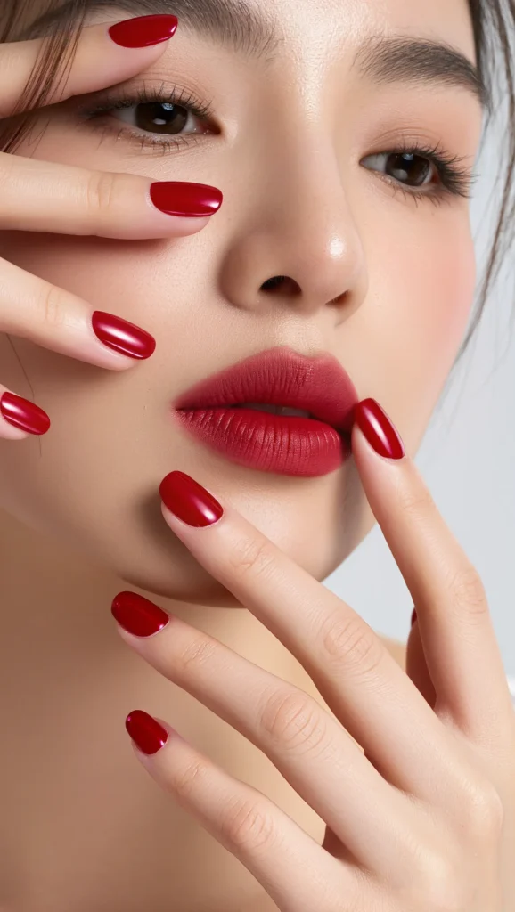 21 Red Nails for Valentine’s Day 2026 You’ll Fall in Love With 13 Classic Red Square Nails