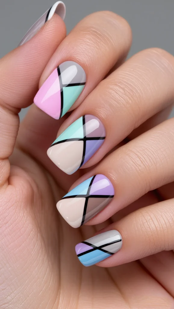 Color-Blocked Gel