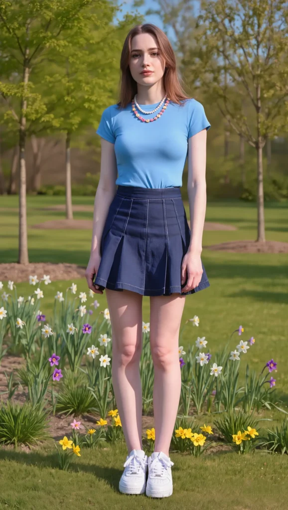 22 Spring Denim Outfits for 2026 You’ll Want to Save 19 Denim Skirt with a Fitted Tee