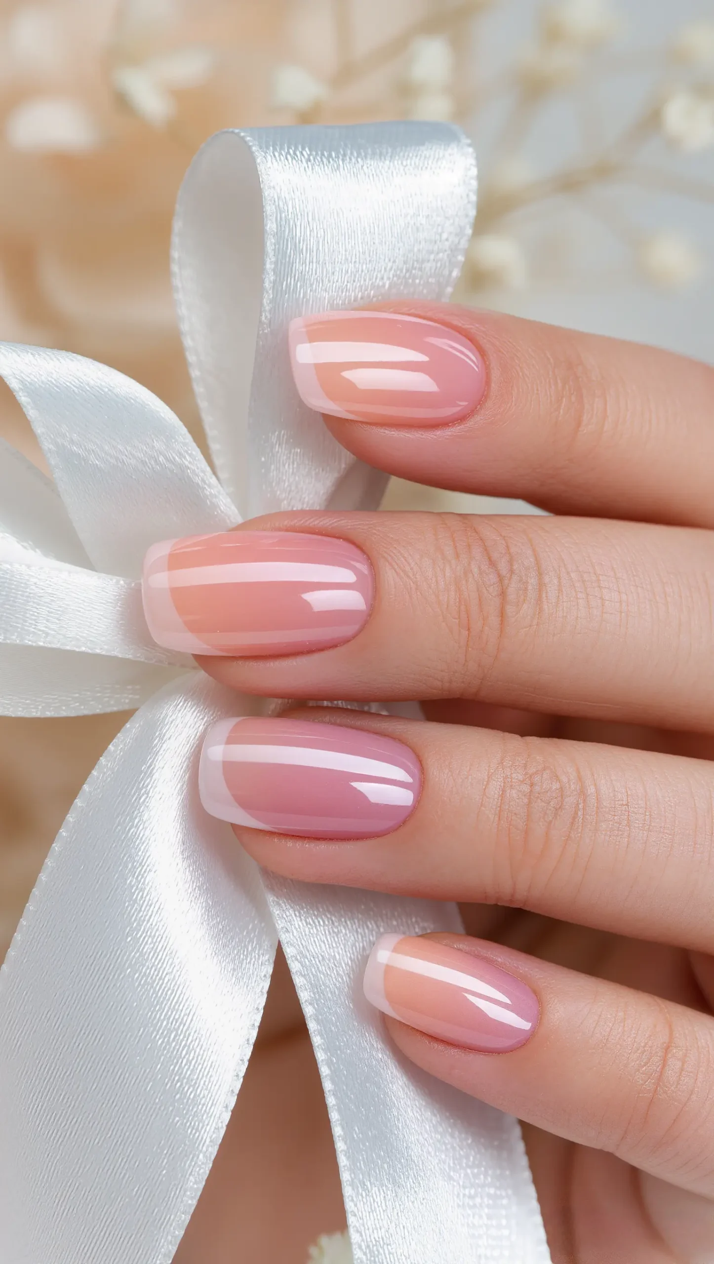 Elegant Neutral Nails with Wedding Ready Finish scaled