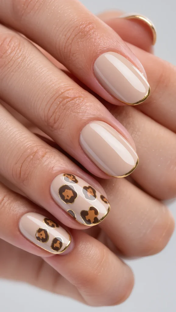 Golden Leopard Detail