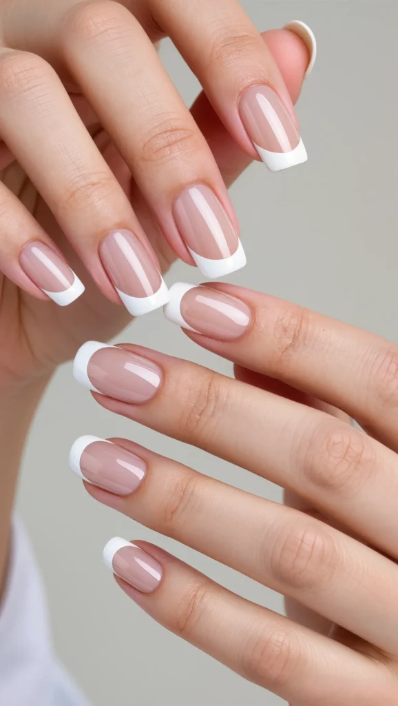 Micro French Manicure