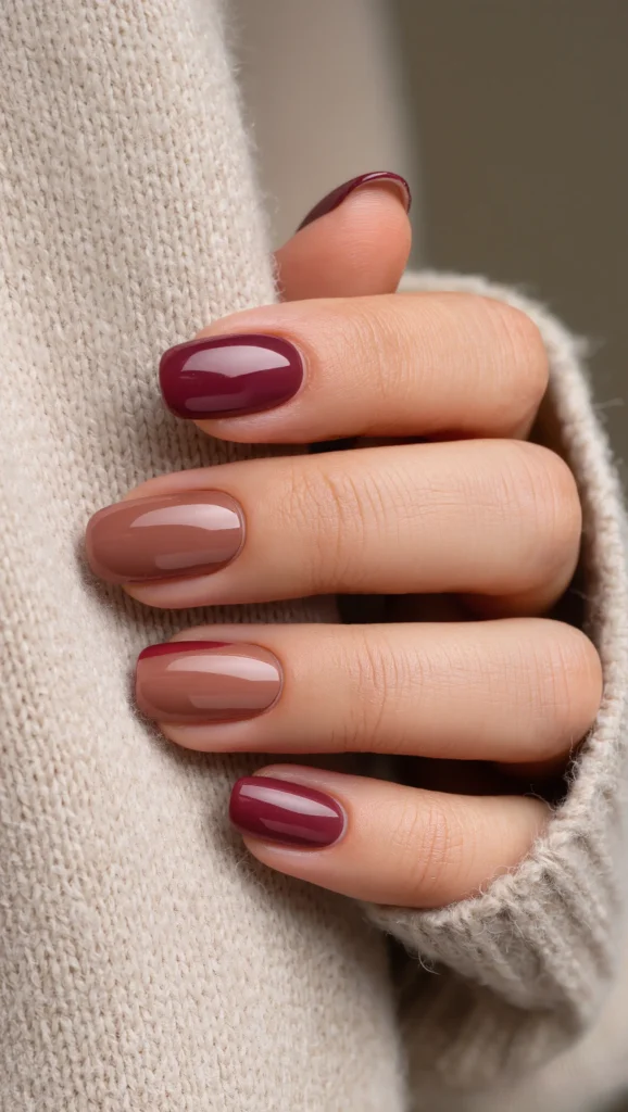 21 Red Nails for Valentine’s Day 2026 You’ll Fall in Love With 7 Muted Wine Red Nails for a Romantic Look
