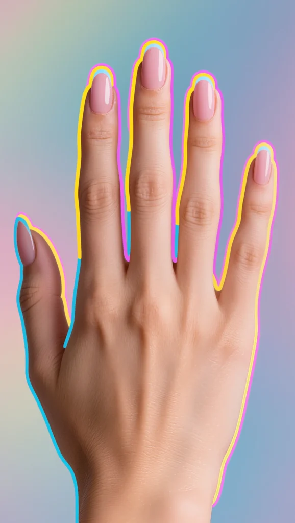 Neon Border Nude