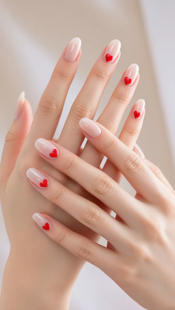 Nude With Tiny Hearts