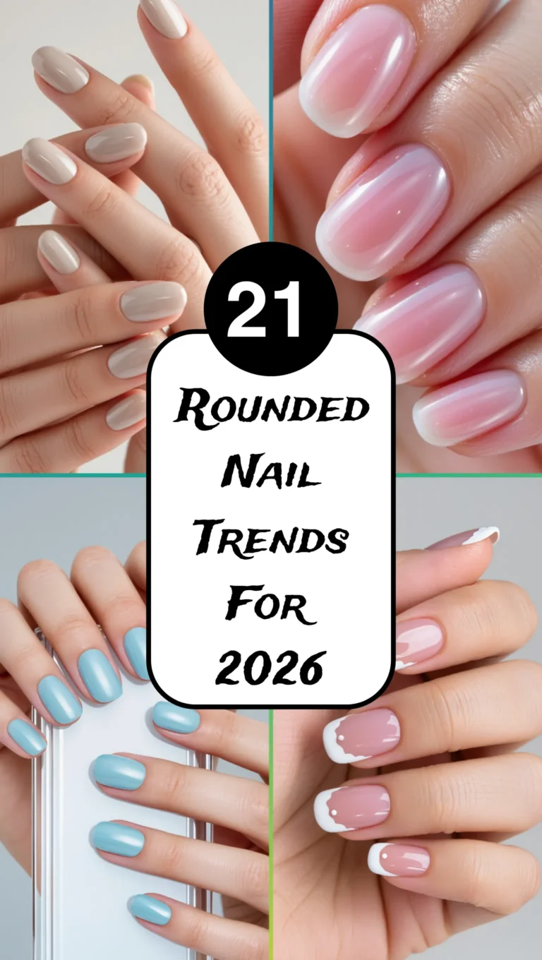 21 Rounded Nail Trends Taking Over 2026