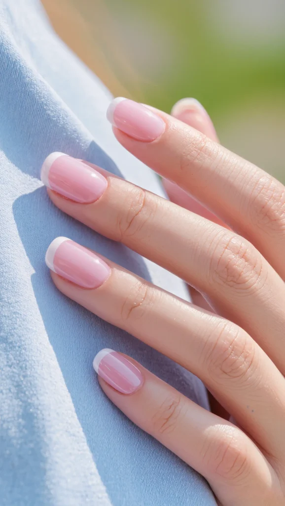 Short Spring Nails with Clean Finish