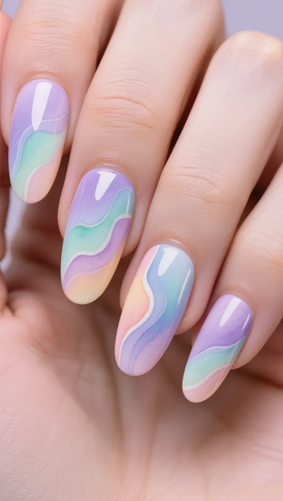 Soft Pastel Abstract