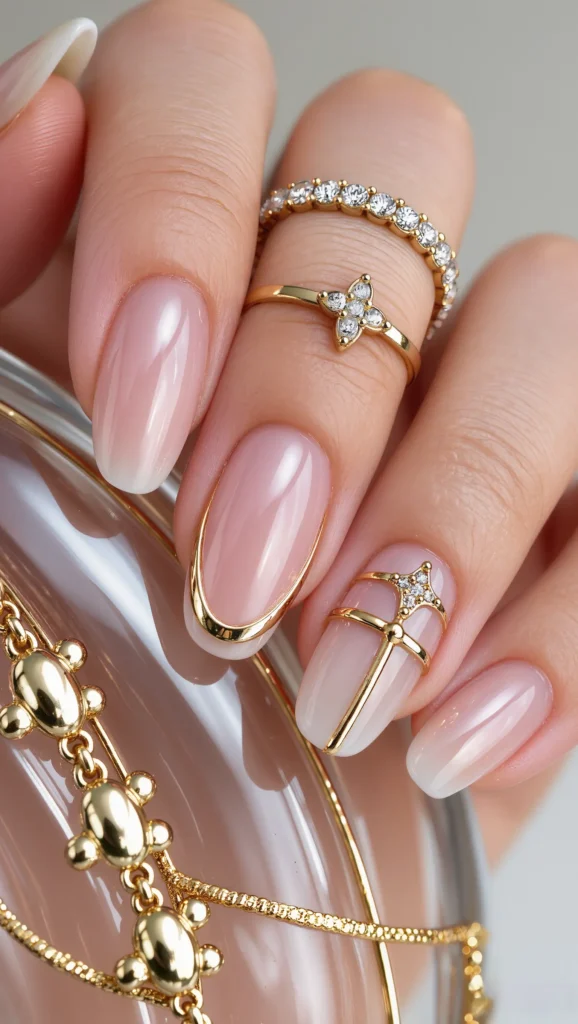 Subtle Metallic Accents