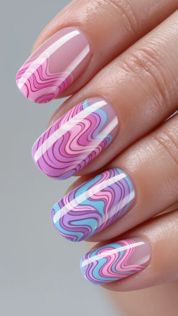 Swirl Gel Design