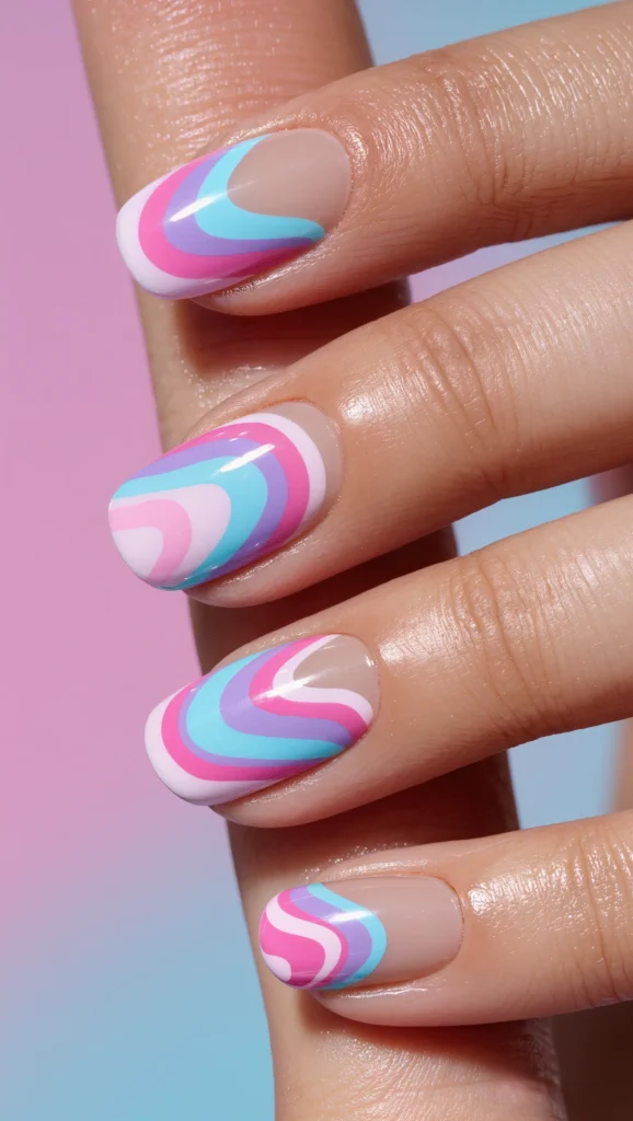 Swirled Candy Colors