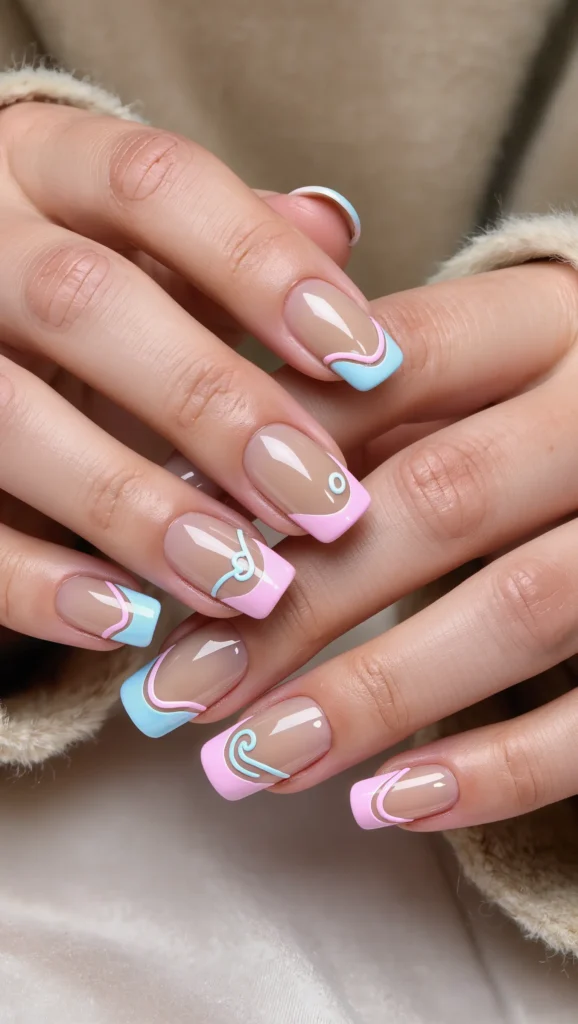 Teddy Bear Beige + Pastel Accents