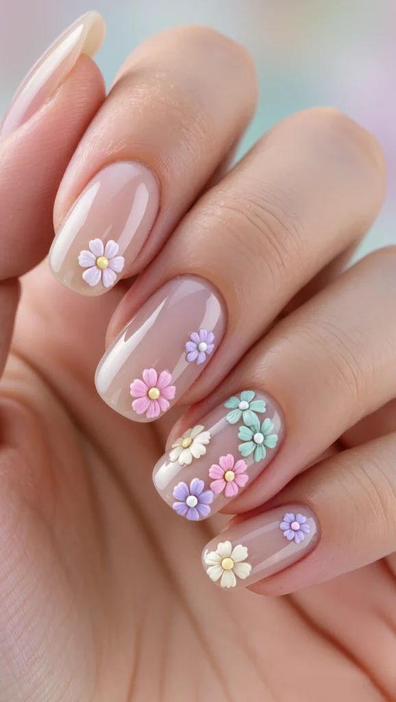 Tiny Floral Dots