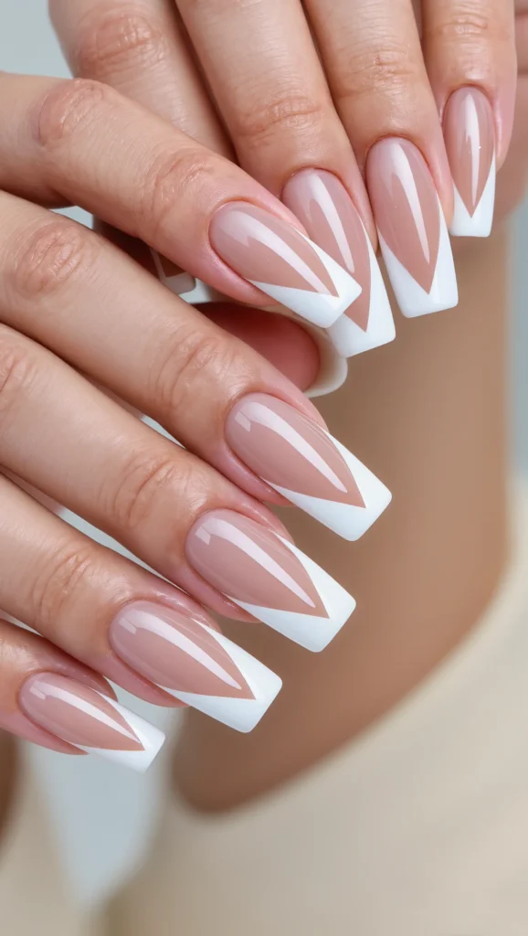 V-Shaped French Tip