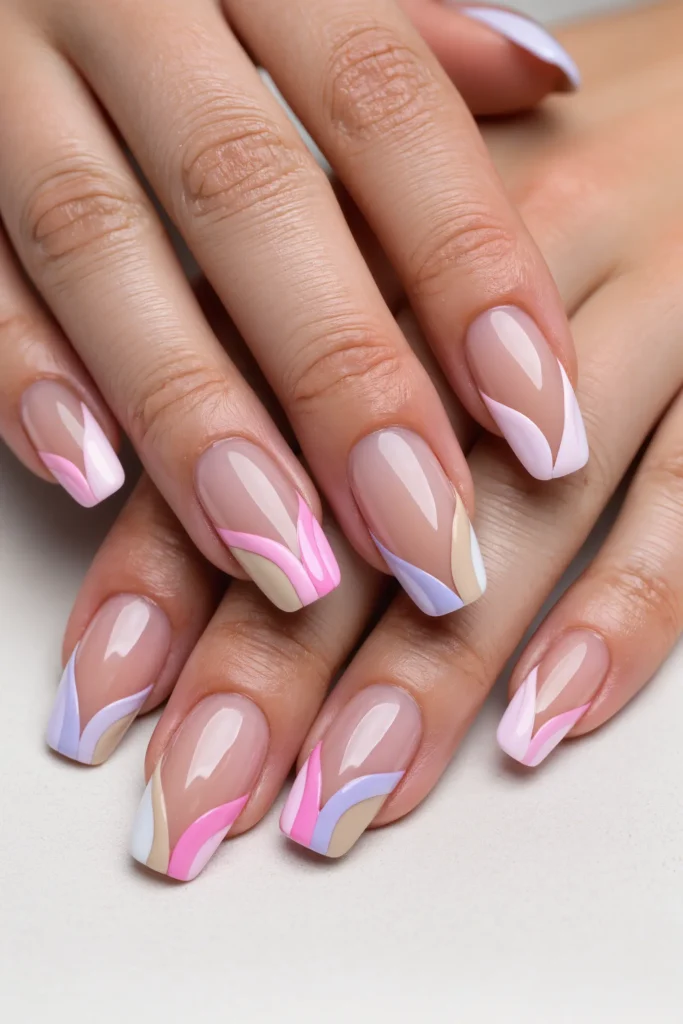 21 French Tip Nail Ideas That Reinvent a Classic 22 Abstract French Tips