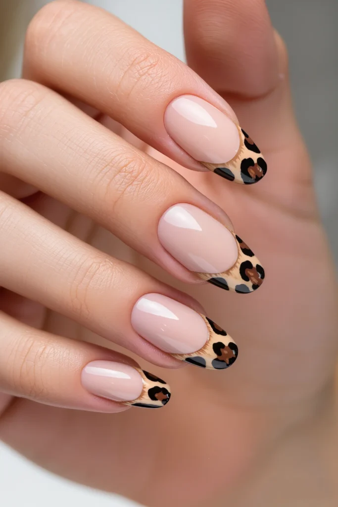 21 French Tip Nail Ideas That Reinvent a Classic 19 Animal Print French Tips