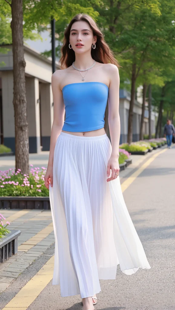 23 Dreamy Spring Picnic Outfits for Your 2026 Mood Board 18 Cerulean Crush