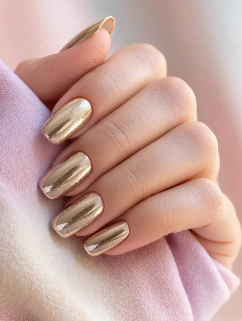 25 Aesthetic Chrome Nail Ideas To Save For Your Next Mani Glam Clover