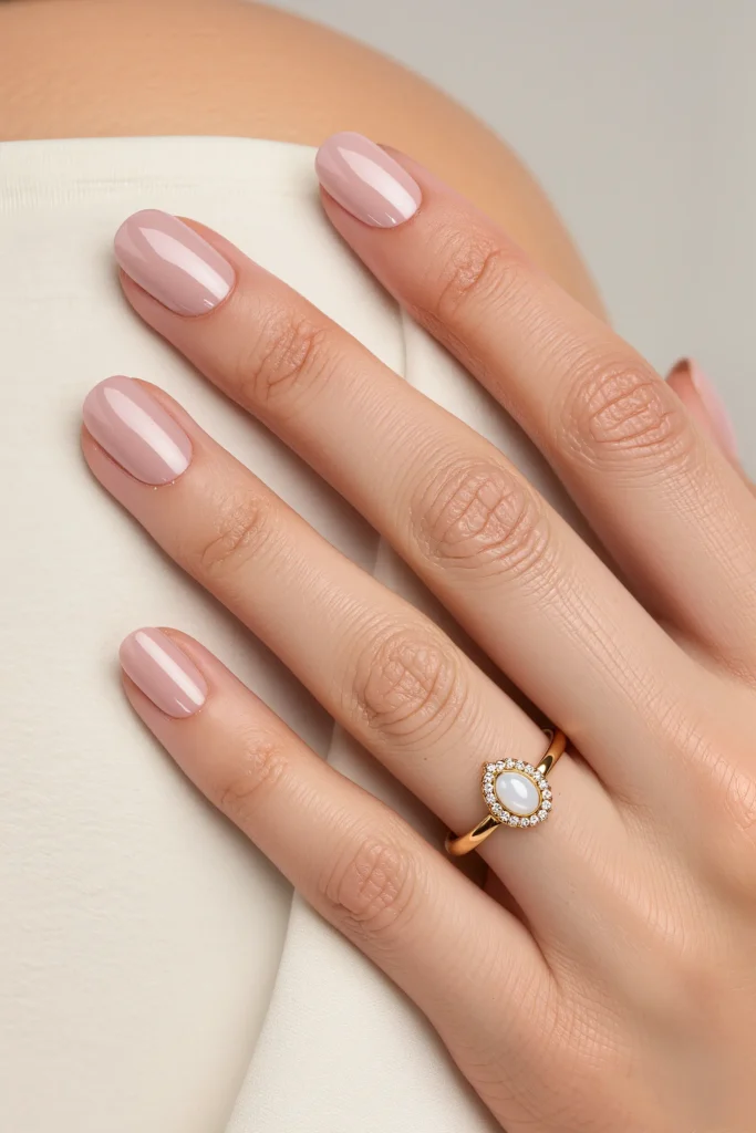 27 Gel Nail Ideas That Are Glossy, Gorgeous & Totally Trend-Ready 2 Classic Nude Gel