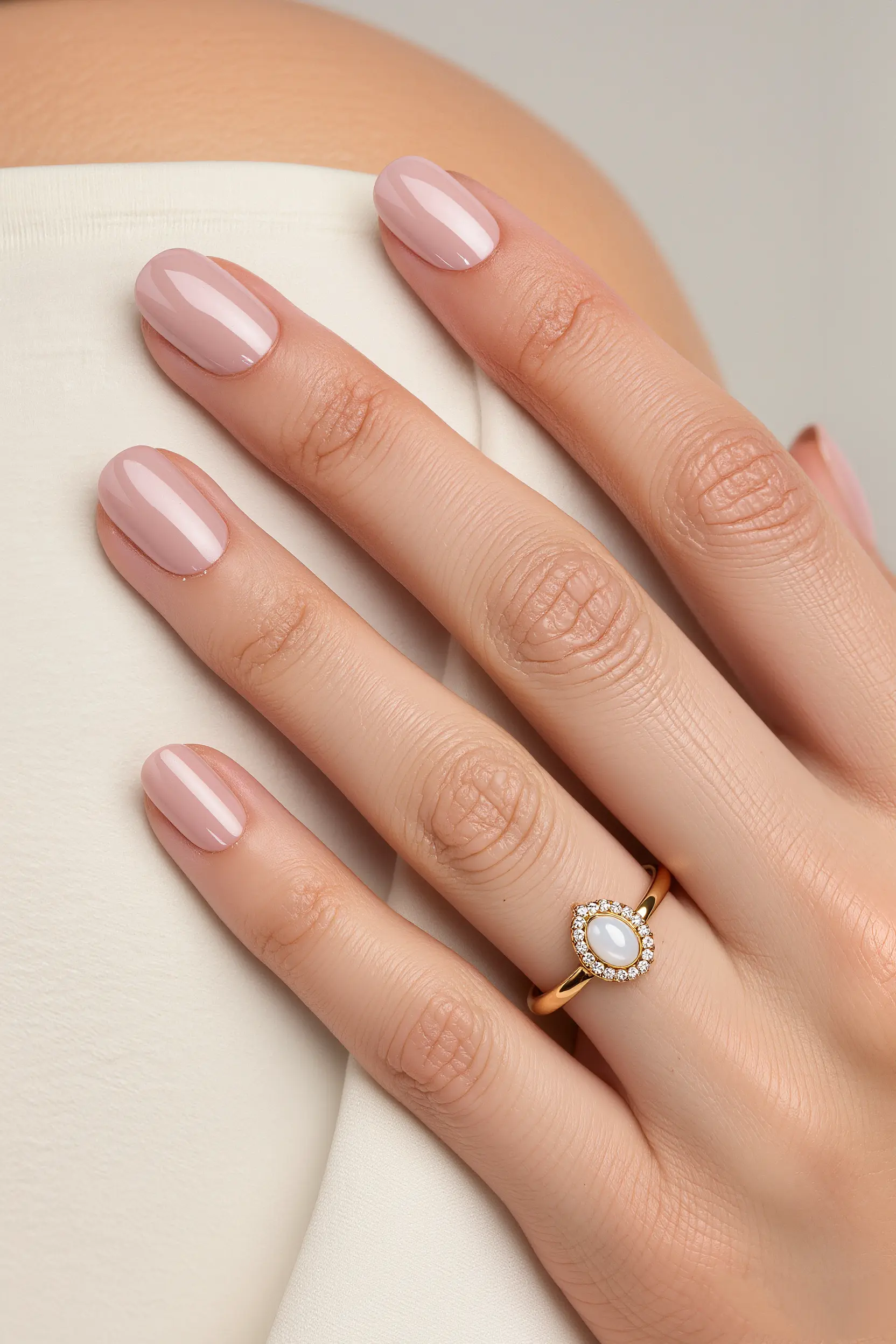 27 Gel Nail Ideas That Are Glossy, Gorgeous & Totally Trend-Ready 1 Classic Nude Gel