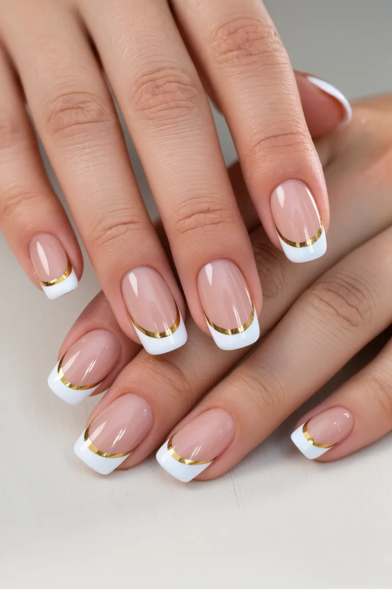 Double French Tips