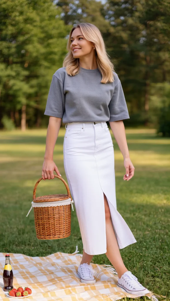 23 Dreamy Spring Picnic Outfits for Your 2026 Mood Board 21 Elevated Sweat