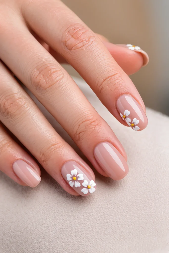 27 Gel Nail Ideas That Are Glossy, Gorgeous & Totally Trend-Ready 10 Floral Accent Nails