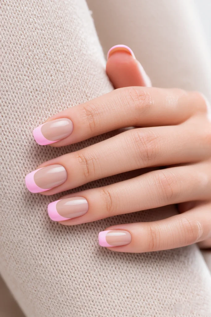 27 Gel Nail Ideas That Are Glossy, Gorgeous & Totally Trend-Ready 4 French Tip with a Twist