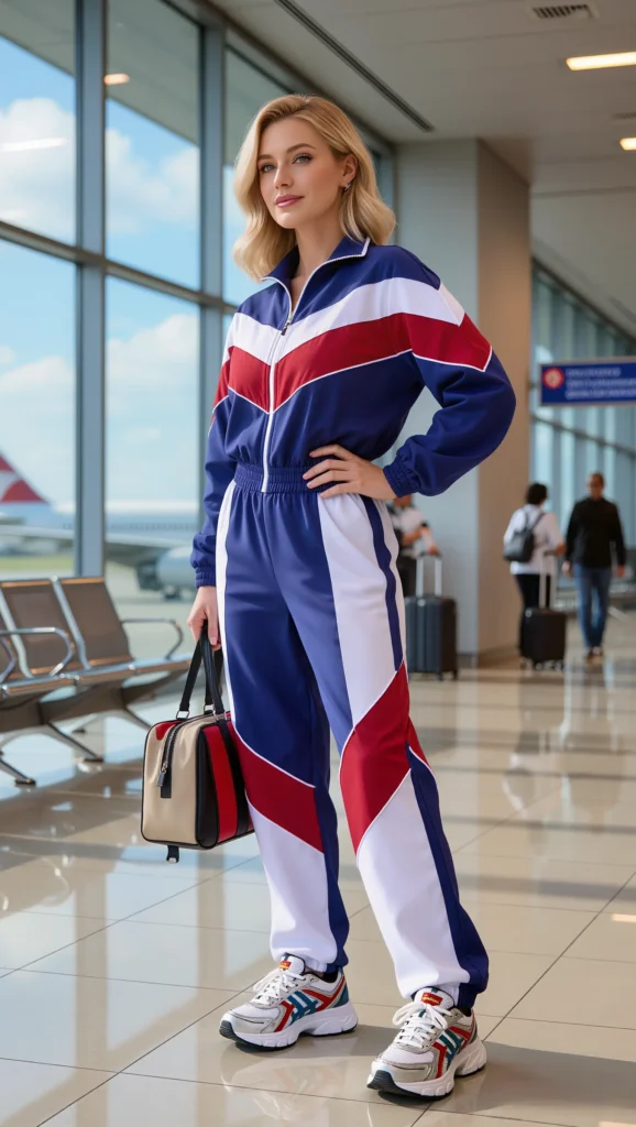 22 Aesthetic Airport Outfits You Need to Copy for Spring 2026 21 Tracksuit Mafia