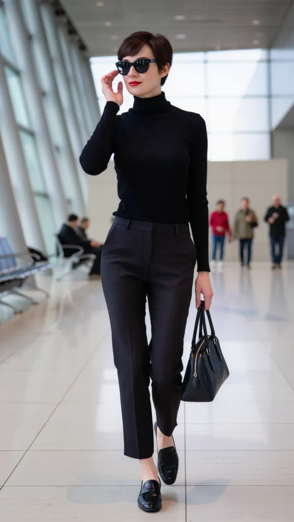 22 Aesthetic Airport Outfits You Need to Copy for Spring 2026 16 Loafer Look