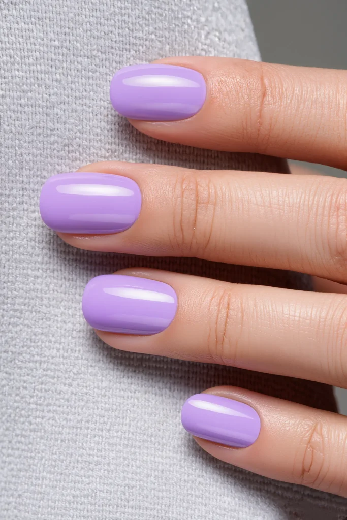 27 Gel Nail Ideas That Are Glossy, Gorgeous & Totally Trend-Ready 26 Lavender Dreams