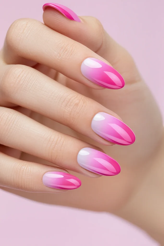 Neon Pink Ombre