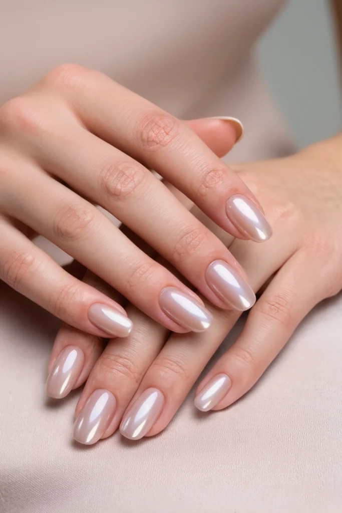 Nude with Pearl Finish