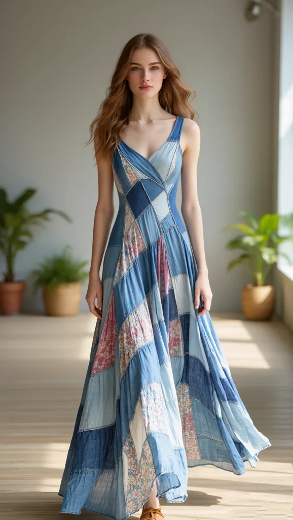 23 Flowy & Feminine Maxi Dress Looks for Spring 2026 20 Polished Patchwork