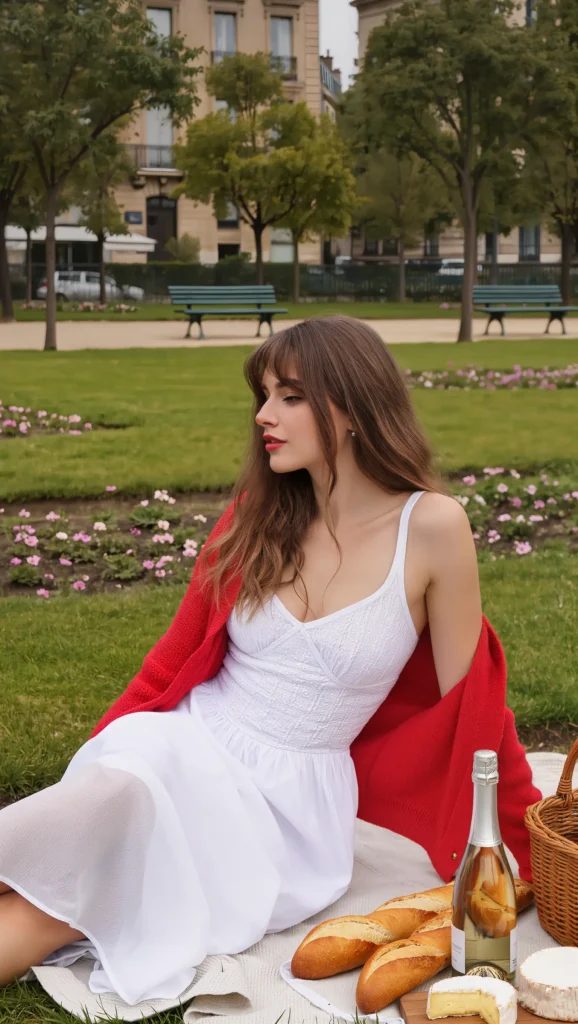 23 Dreamy Spring Picnic Outfits for Your 2026 Mood Board 17 Red Accent