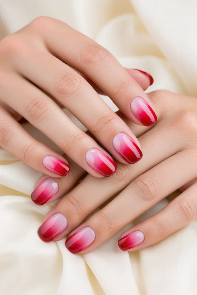 Red to Pink Ombre