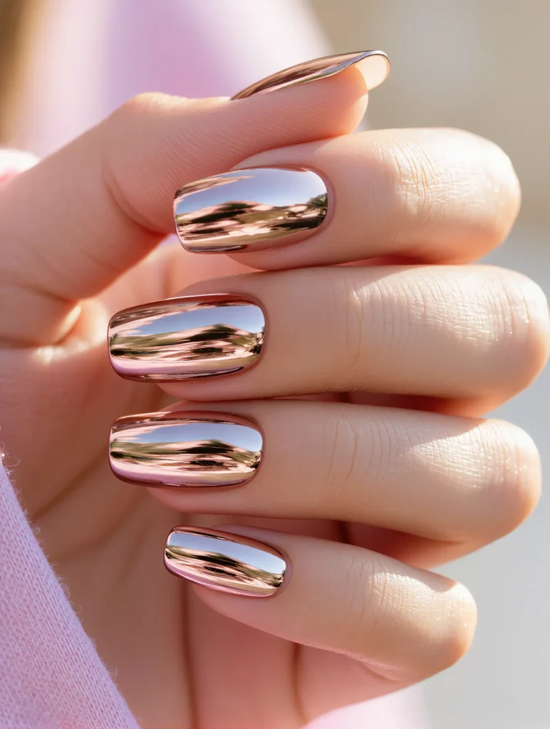 Rose Gold Chrome