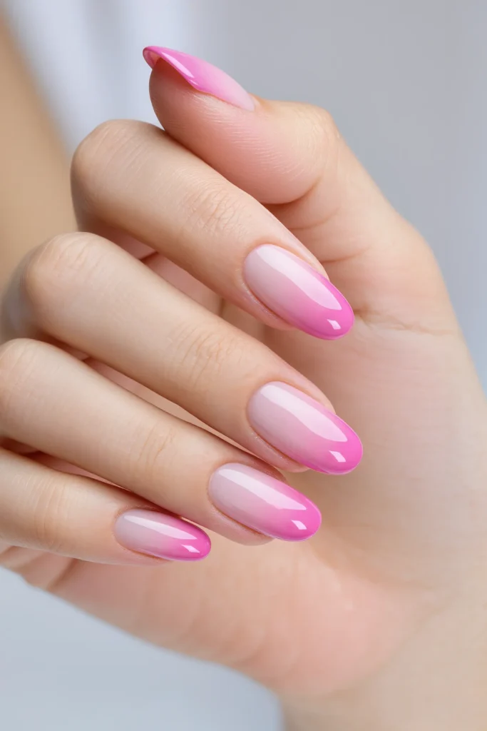 Sheer Pink Gloss Ombre