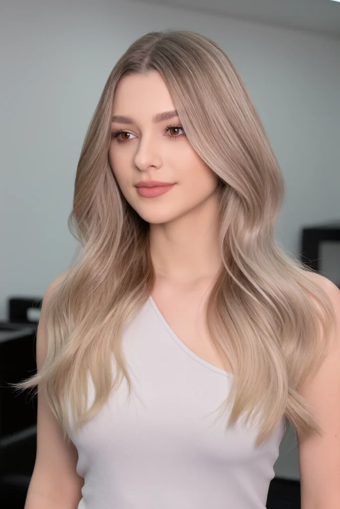 Ash Blonde Balayage