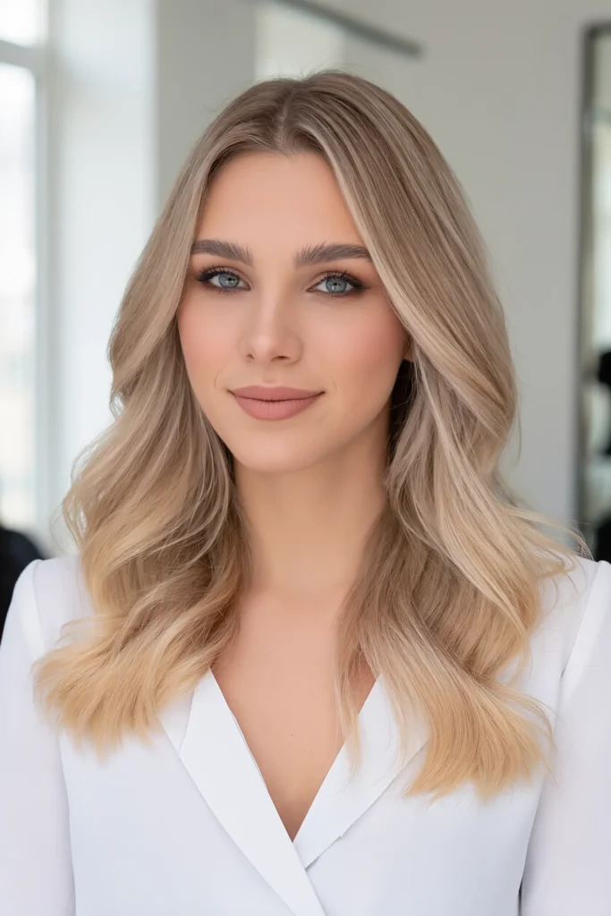 Beige Blonde Balayage