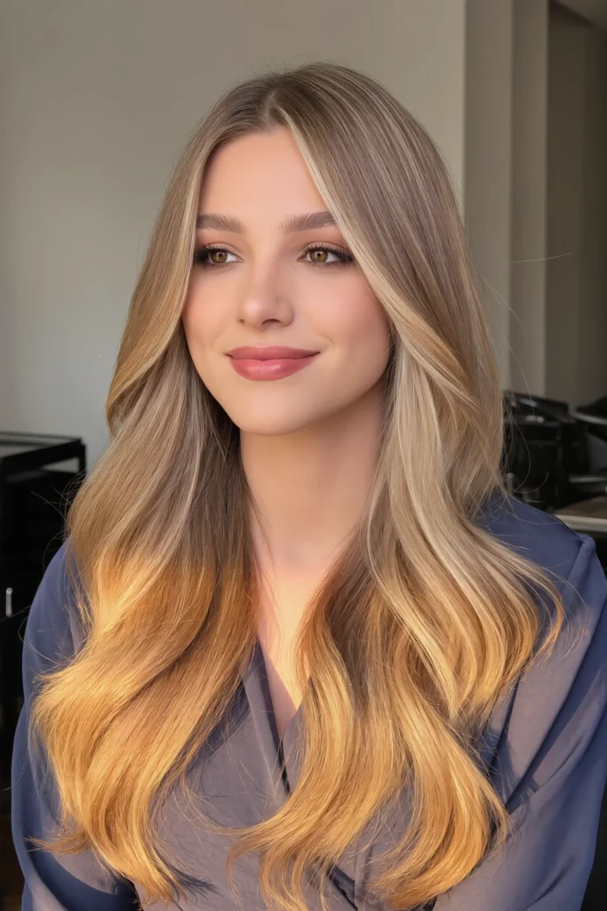 Classic Honey Blonde Balayage