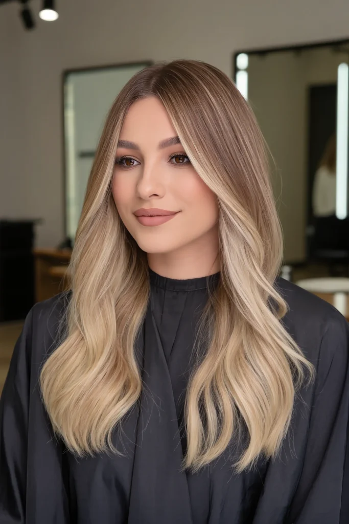 Creamy Blonde Balayage