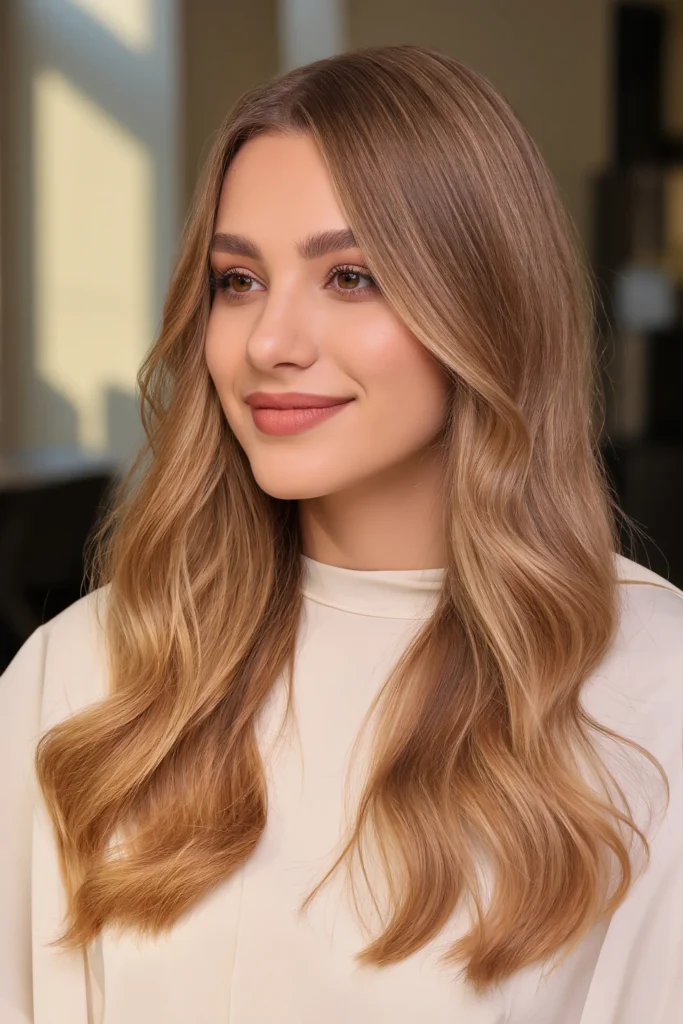 Golden Brown Balayage