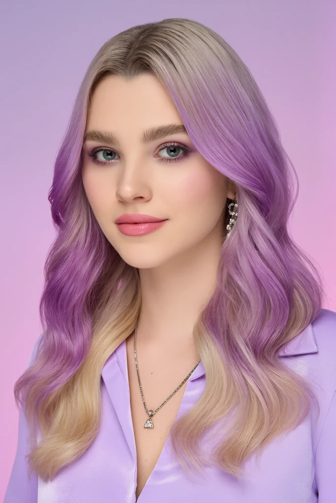 Lavender Balayage