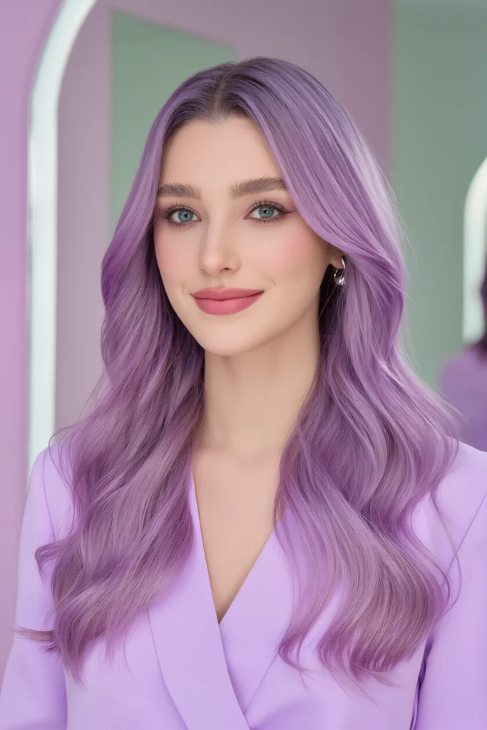 Lavender Hair