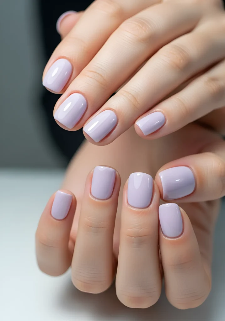 Lavender Spring Nails