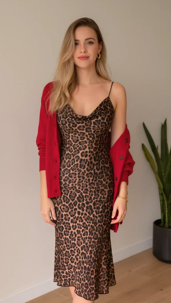 Leopard & Red