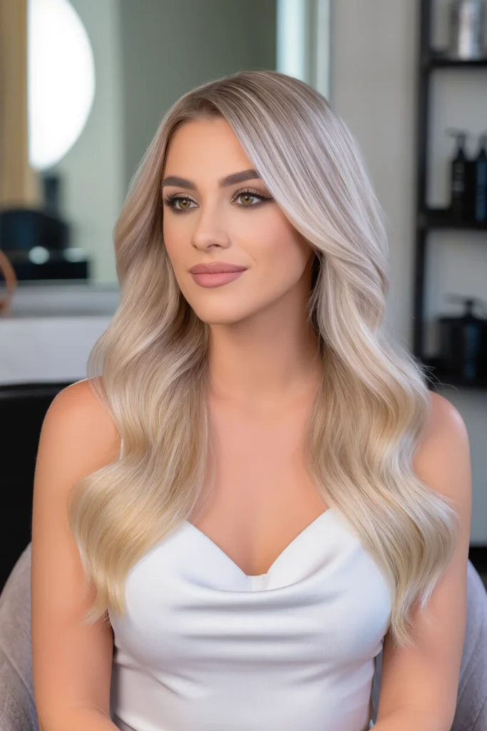 Pearl Blonde Balayage