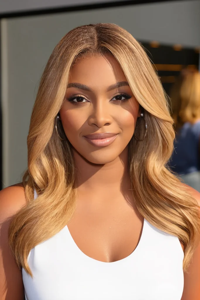 Radiant Sunlit Golden Bronde